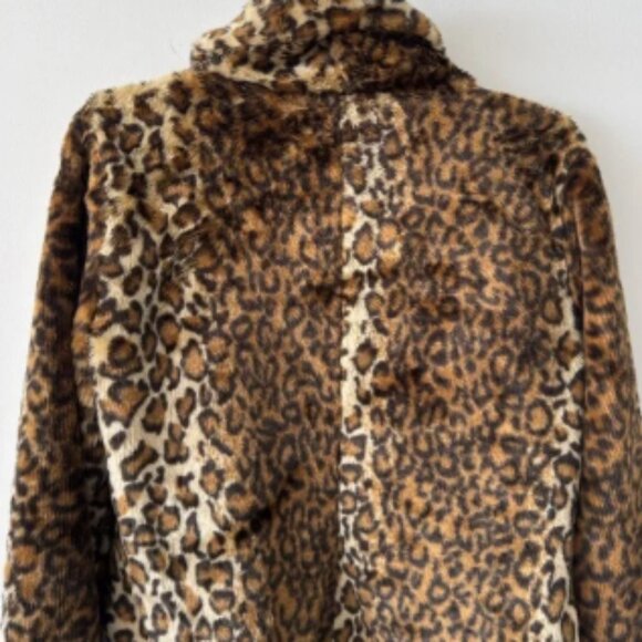 RAG & BONE Leopard Print Faux Fur Jacket - Picture 3 of 6